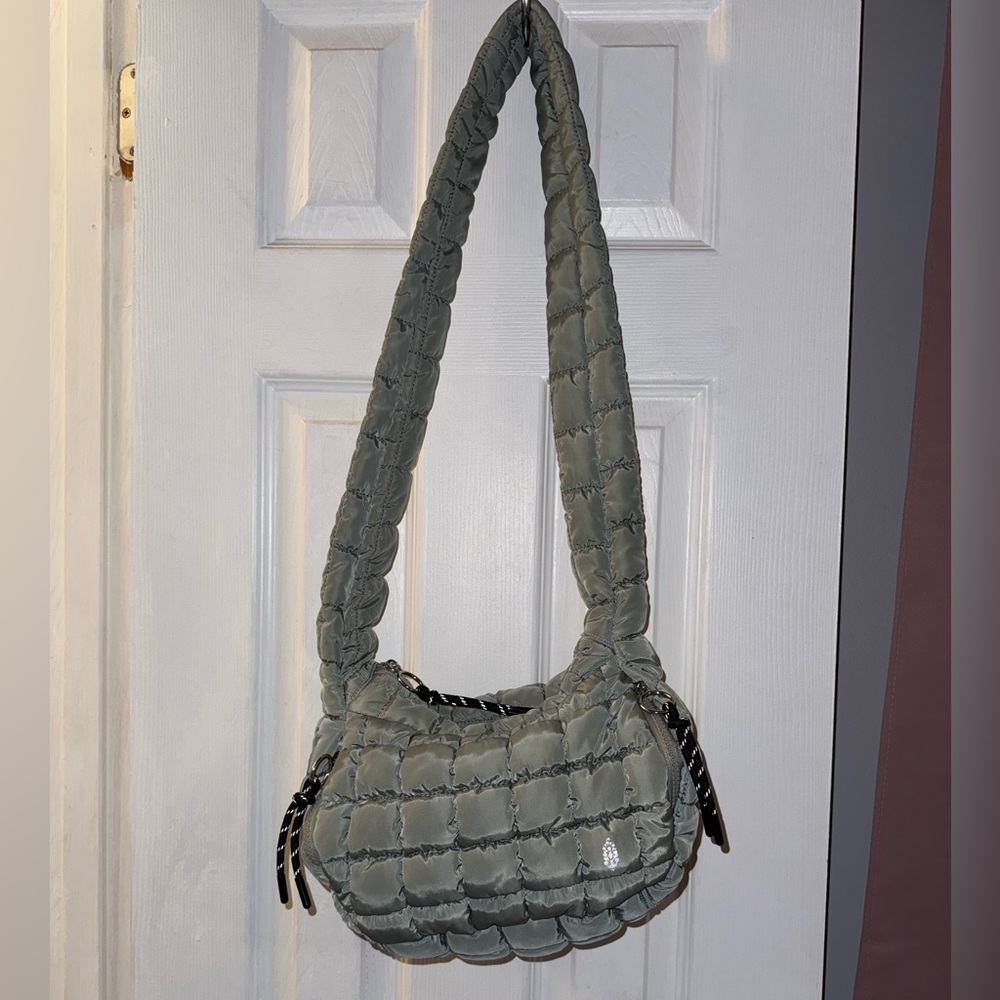 Free People Movement Carryall sling bag in Sage